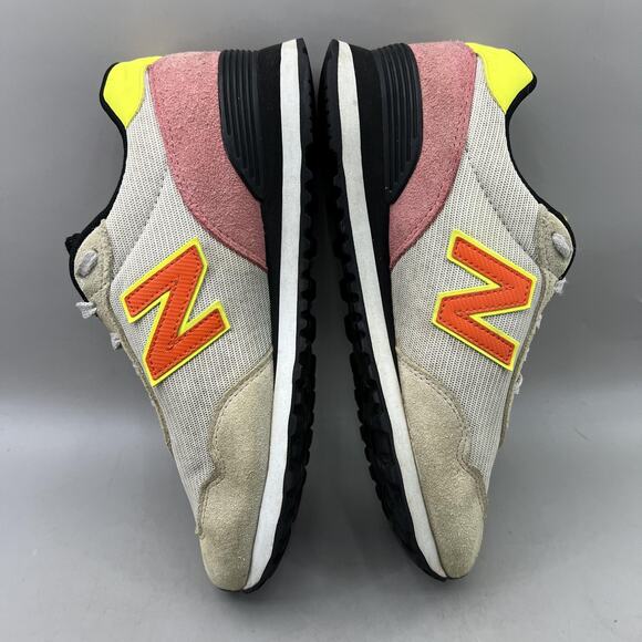 New Balance 515 V3 Running Shoes Women Size 8 D Gray Orange Comfort Low Sneakers - Picture 6 of 8